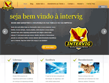 Tablet Screenshot of intervig.com.br